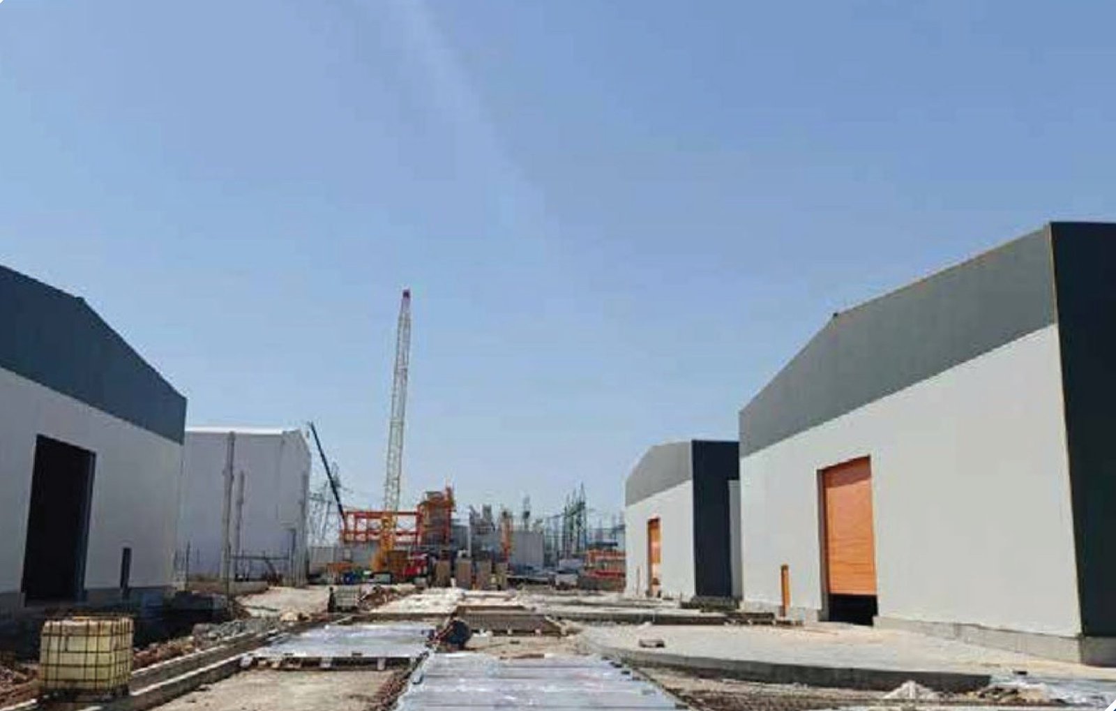 A NOVAX construction site